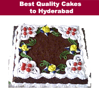 Cakes to Hyderabad and Secunderabad Telangana India