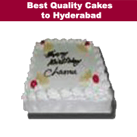 Cakes to Hyderabad and Secunderabad Telangana India